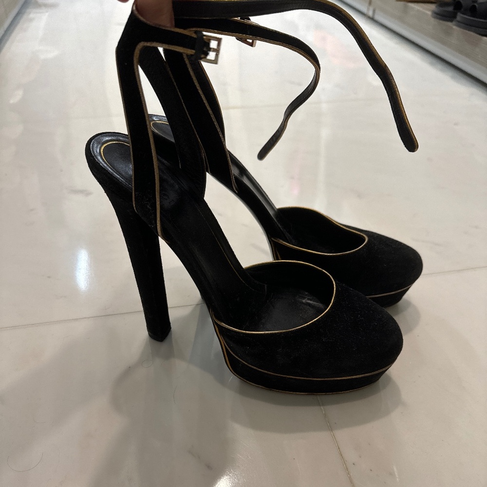 Gucci platform heels